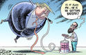 Donald Trump, caricatura