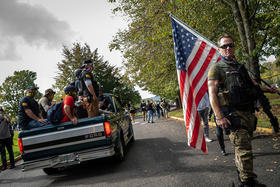 Los Proud Boys, un grupo supremacista blanco favorable al uso de la violencia y las armas de fuego, es uno de los aliados de Trump para ganar las elecciones presidenciales