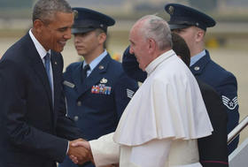 El Papa Francisco y el presidente Barack Obama