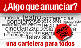 Anuncíate aquí - una cartelera para todos