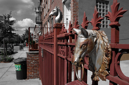 Silver horses. Silver horses.