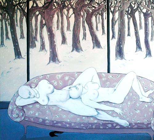 La nieve. La nieve.